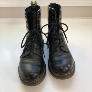 Dr. Martens 1460 8-eye slip resistant smooth leather combat boot size 39 = US 7